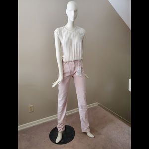Valentino Rockstud  pink jeans size 27 NWT